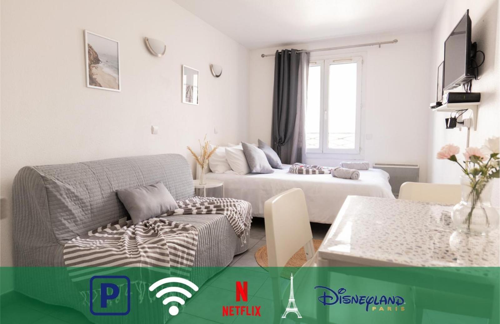 Cosy Appartement - 4 Personnes - Disneyland & Paris Bussy-Saint-Georges Zewnętrze zdjęcie